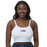 LSU Tigers ZooZatZ Primary Embroidered Ribbed Cami Tank - White