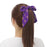 LSU Tigers ZooZatz Extra Credit Hair Scrunchie - Purple