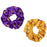 LSU Tigers ZooZatz Luxe 2-Pack Satin Hair Scrunchie