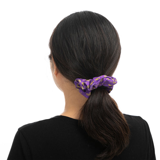 LSU Tigers ZooZatz Primary Paisley Pattern Scrunchie - Purple