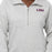 LSU Tigers Zoozatz Women's Air Premium Ultra Soft 1/4 Zip Pullover - Ivory Heather