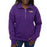 LSU Tigers Zoozatz Women's Air Premium Ultra Soft 1/4 Zip Pullover - Purple