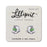 Lilliput Little Things Mardi Gras Boots Titanium Post Stud Earrings
