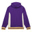 LSU Tigers Mitchell & Ness Premium Legacy Applique French Terry Hoodie - Purple