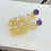 NOLA Mercantile Geaux Tigers Acrylic Earrings