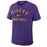 Nike LSU Tigers Baseball Dugout Early Workout Tri-blend T-Shirt - Purple
