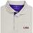 LSU Tigers Horn Legend Primary Henna Performance Stretch Polo - White / Purple / Gold