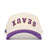 LSU Tigers No Rivals Upside Down Geaux Adjustable Hat - Natural / Purple