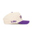 LSU Tigers No Rivals Upside Down Geaux Adjustable Hat - Natural / Purple