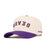LSU Tigers No Rivals Upside Down Geaux Adjustable Hat - Natural / Purple