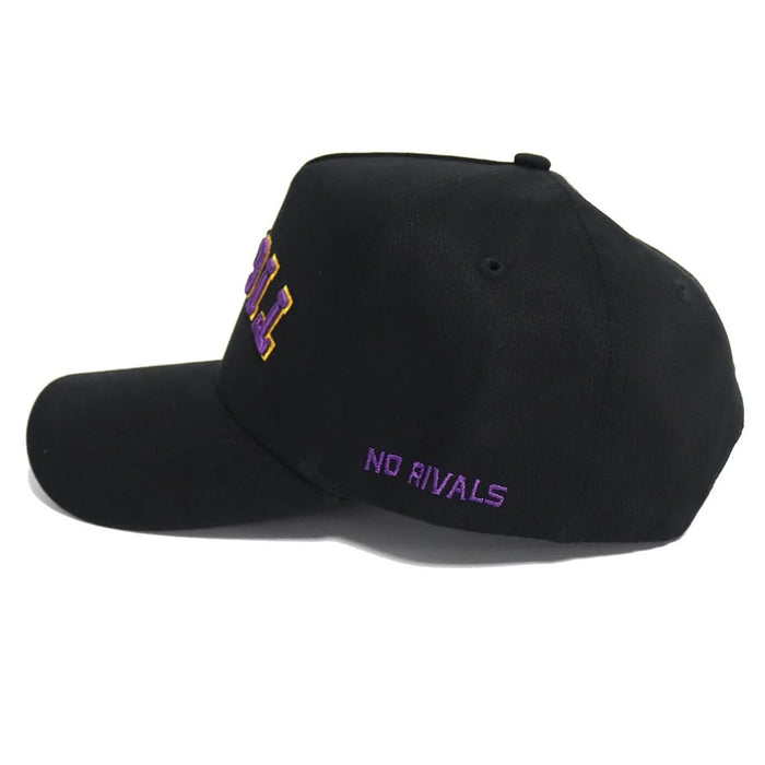 LSU Tigers No Rivals Upside Down Tigers Adjustable Hat - Black