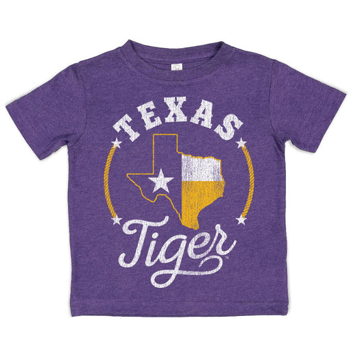 B&B Dry Goods LSU Tigers Texas Tigers Toddler T-Shirt - Purple