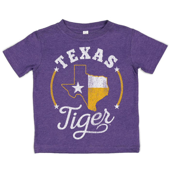 B&B Dry Goods LSU Tigers Texas Tigers Toddler T-Shirt - Purple