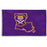 Bengals & Bandits Louisiana Outline 3' x 5' Flag - Purple