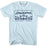 B&B Dry Goods Homegrown Louisiana Script Sportsman's Paradise T-Shirt - Ice Blue