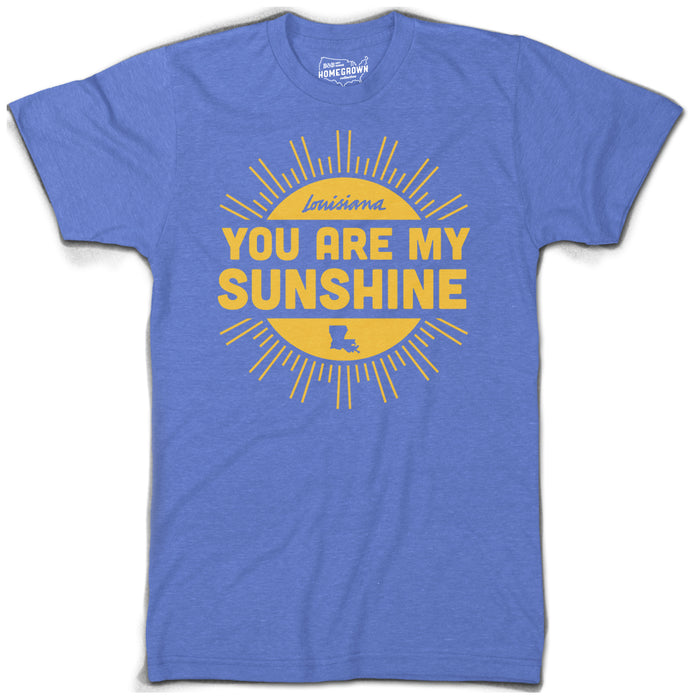 B&B Dry Goods Homegrown Louisiana Sunshine T-Shirt - Royal