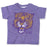 B&B Dry Goods LSU Tigers 78 Tiger Melange Toddler T-Shirt - Purple