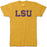 B&B Dry Goods LSU Tigers Athletic Block T-Shirt - Mustard