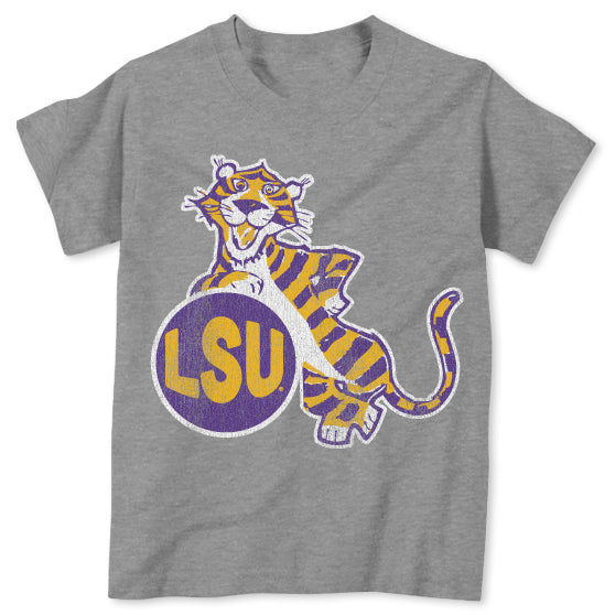 B&B Dry Goods LSU Tigers Esso Toddler T-Shirt - Grey