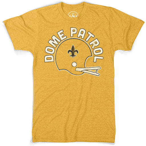 B&B Dry Goods Homegrown Louisiana NOLA Dome Patrol T-Shirt - Mustard