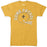 B&B Dry Goods Homegrown Louisiana NOLA Dome Patrol T-Shirt - Mustard
