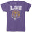 B&B Dry Goods LSU Tigers 78 Tiger Arch Tri-blend T-Shirt - Purple