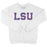 B&B Dry Goods LSU Tigers Athletic Block Fleece Crewneck Sweatshirt - White