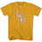B&B Dry Goods LSU Tigers Baseball Interlock T-Shirt - Mustard