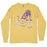 B&B Dry Goods LSU Tigers Retro Step Garment Dyed Long Sleeve T-Shirt - Mustard