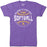 B&B Dry Goods LSU Tigers Softball Squeeze Play T-Shirt - Purple