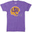 B&B Dry Goods LSU Tigers Retro Helmet T-Shirt - Purple