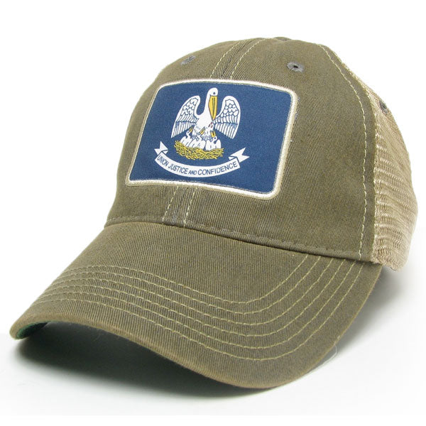 Homegrown Louisiana OFA Trucker Hat - Grey