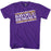 LSU Tigers Highland & State 86 Slant Route T-Shirt - Purple