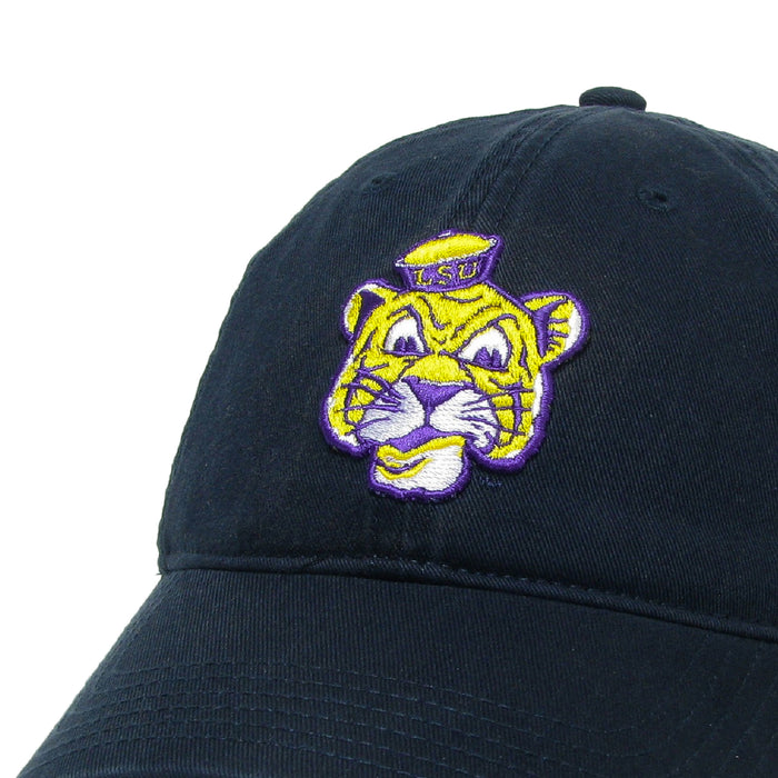 LSU Tigers Legacy Beanie Tiger Relaxed Twill Hat - Navy