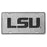 LSU Tigers Heavy Duty Pewter License Plate