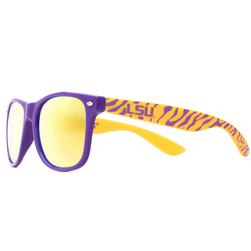LSU Tigers Society 43 Wayfarer Sunglasses - Tiger Stripe