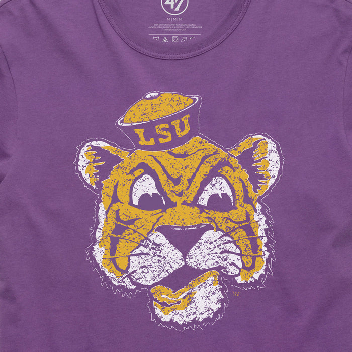 LSU Tigers 47 Brand Beanie Mike Franklin T-shirt - Purple