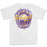 LSU Tigers Baseball Glove Overlay Garment Dyed T-Shirt - White