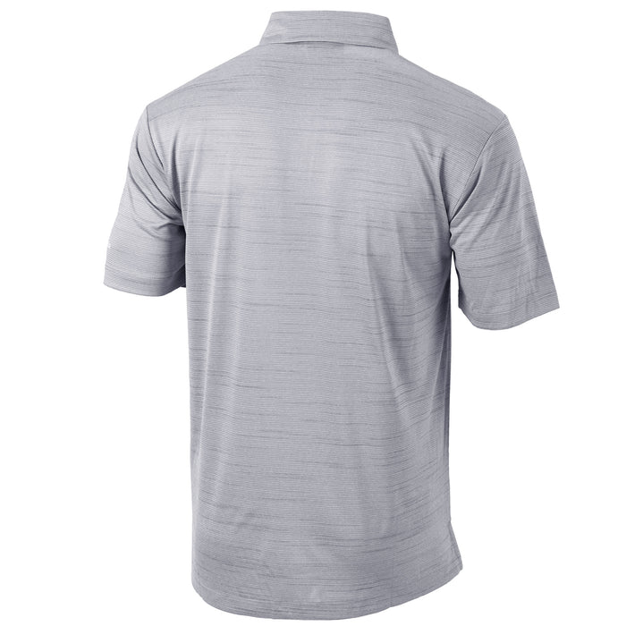 LSU Tigers Columbia Sportswear Beanie Tonal Stripe Omni-Wick Set Polo - Grey