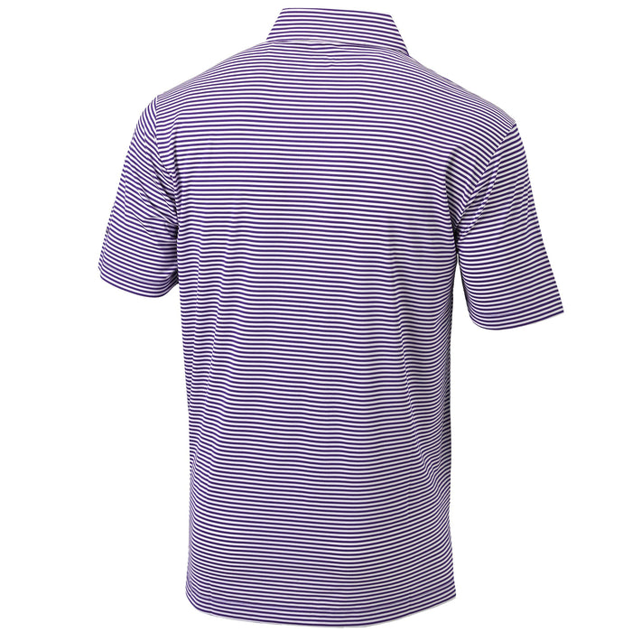 LSU Tigers Columbia Beanie Mike Club Invite Polo - Purple
