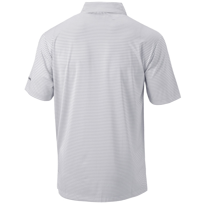LSU Tigers Columbia Vault L Club Invite Polo - Cool Grey