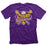 LSU Tigers Highland & State Baseball Clean Up T-Shirt - Purple