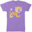 LSU Tigers Highland & State Mini Tiger T-Shirt - Purple