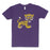 LSU Tigers Highland & State Mini Tiger Youth T-Shirt - Purple