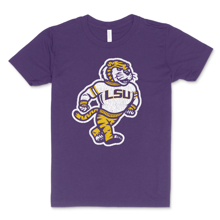 LSU Tigers Highland & State Rumbler Youth T-Shirt - Purple