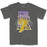 LSU Tigers Mike The Tiger Rock Garment Dyed T-Shirt - Pepper