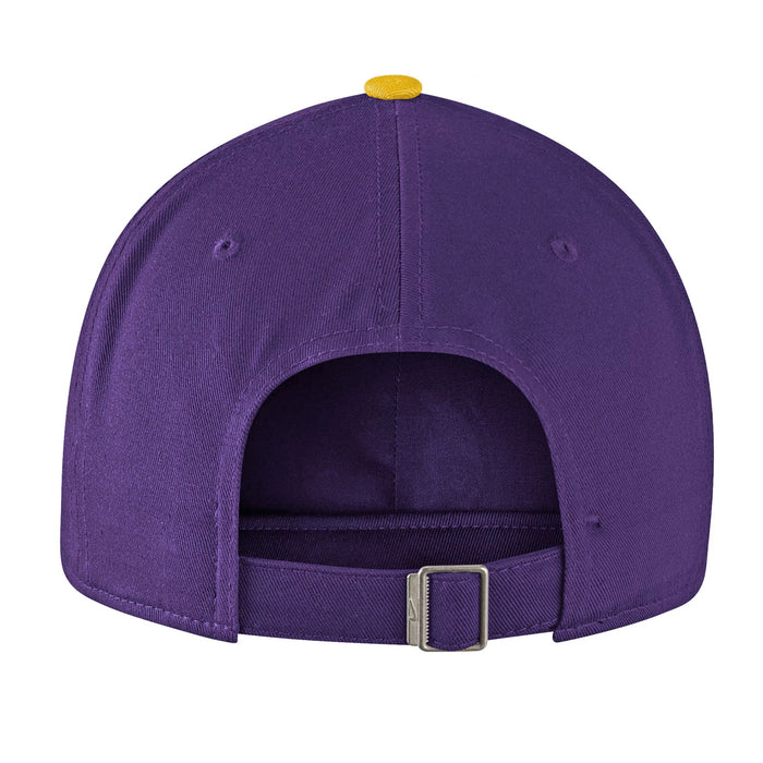 LSU Tigers Nike Beanie Mike Heritage 86 Color Block Campus Youth Hat  - Purple / Gold