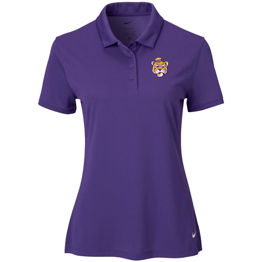LSU Tigers Nike Golf Women's Beanie Mike Victory Solid Polo - Orchid