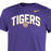 LSU Tigers Nike Legend Dri-Fit Arch Sideline Performance Youth T-Shirt - Purple