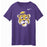 LSU Tigers Nike Legend Dri-Fit Beanie Mike Performance Youth T-Shirt - Purple